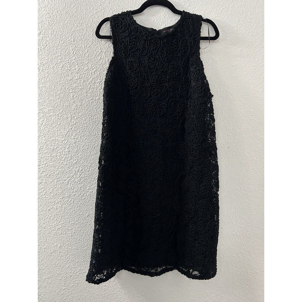 Love for Humanity Black Lace Cocktail Dress Size‎ Large XL Classic Elegant Event